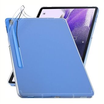 For Samsung Galaxy Tab S7 FE Soft TPU Anti-scratch Back Case Transparent Tablet Cover