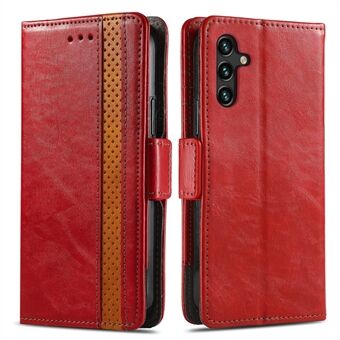 CASENEO 002 Series Splicing Business PU Leather RFID Blocking Wallet Stand Full Body Protective Cover Case for Samsung Galaxy A13 5G / A04s 4G (164.7 x 76.7 x 9.1 mm)