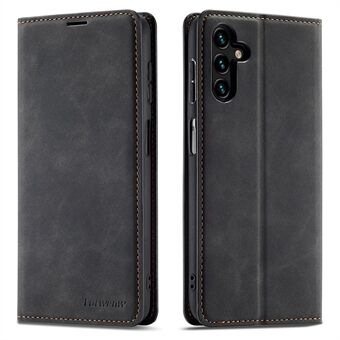 FORWENW Fantasy Series Skin-touch PU Leather Wallet Stand Phone Case Auto Closing Magnetic Cover for Samsung Galaxy A13 5G / A04s 4G (164.7 x 76.7 x 9.1 mm)