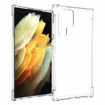 Slim Anti-slip Clear Soft TPU Shockproof Back Cover for Samsung Galaxy S22 Ultra 5G
