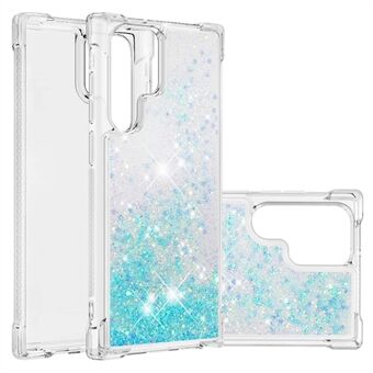 Quicksand TPU Protective Cover Shell Anti-Drop Multiple Color Choices Phone Case for Samsung Galaxy S22 Ultra 5G
