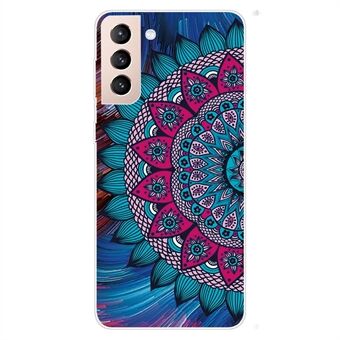Non-yellowing Soft TPU Pattern Printing Anti-drop Protective Phone Case Cover for Samsung Galaxy S22 5G