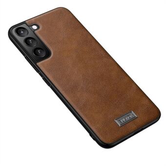 SULADA Drop-proof PU Leather Coated TPU + PC Phone Case Phone Cover for Samsung Galaxy S22 5G