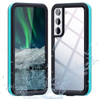 REDPEPPER A Series for Samsung Galaxy S22 5G [Support Fingerprint Unlock] Hybrid Phone Case Transparent Back IP68 Waterproof IP6X Dustproof
