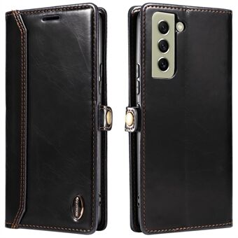 GQ.UTROBE 010 Series Cell Phone Bag Cover for Samsung Galaxy S22 5G, PU Leather+TPU  RFID Blocking Phone Case Stand Wallet