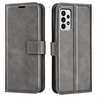 Well-protected Drop-proof Magnetic Clasp Wallet Stand Case PU Leather+TPU Interior Flip Cover for Samsung Galaxy A33 5G