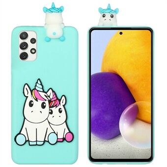 Scratch Resistant  Phone Case for Samsung Galaxy A33 5G Anti-Drop Shockproof Phone Cover 3D Figure Decorated Phone Protector