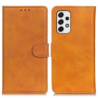 Folio Flip Stand PU Leather Wallet Shockproof TPU Inner Shell Protective Cover for Samsung Galaxy A53 5G