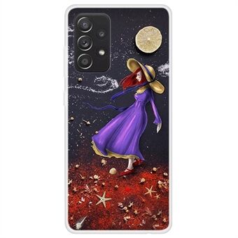 For Samsung Galaxy A53 5G Pattern Printing Flexible TPU Cover Protective Phone Case