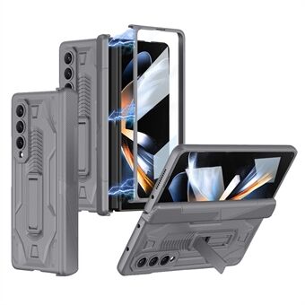 GKK For Samsung Galaxy Z Fold4 5G Magnetic Hinge Folding Phone Case Hard PC Anti-scratch Phone Back Cover