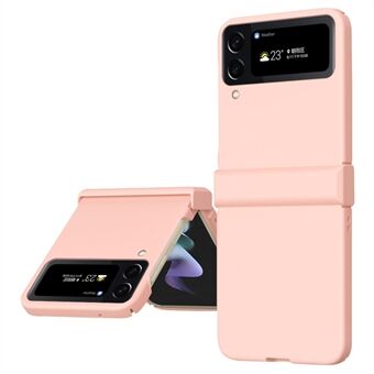 For Samsung Galaxy Z Flip4 5G 3-in-1 Hard PC Phone Case Hinge Design Shockproof Anti-drop Protective Cover