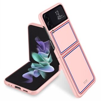 For Samsung Galaxy Z Flip4 5G Drop-Proof Pattern Printing Phone Case Hard PC Protective Cover Shell