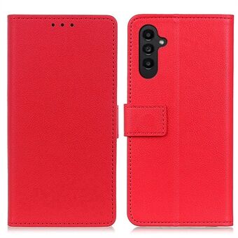 Mobile Phone Case for Samsung Galaxy A14 5G / A14 4G , Textured PU Leather + TPU Full Body Protection Shell Stand Wallet Magnetic Clasp Cell Phone Cover