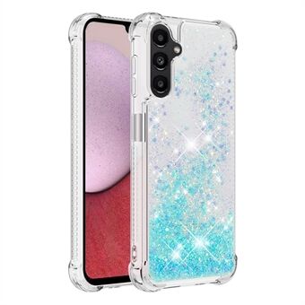 YB Quicksand Series-1 for Samsung Galaxy A14 5G Glitter Liquid Crystal Quicksand Case Soft TPU Protective Shockproof Phone Cover