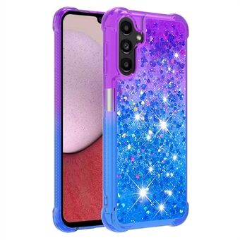 YB Quicksand Series-3 Shockproof Case for Samsung Galaxy A14 5G TPU Anti-Fall Phone Case Gradient Color Quicksand Protective Cover