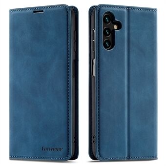 FORWENW for Samsung Galaxy A14 5G Skin-touch Shockproof Phone Cover Stand Fantasy Series Flip Leather Wallet Case