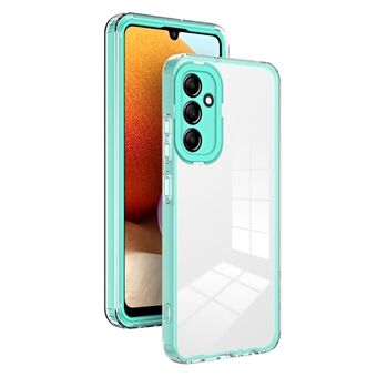 For Samsung Galaxy A14 5G 3-in-1 Transparent Phone Cover TPU + PC Camera Protection Anti-drop Case