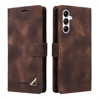007 Series For Samsung Galaxy A14 5G / 4G Skin-touch Leather Wallet Phone Case Flip Stand Anti-drop Cover