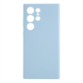 For Samsung Galaxy S23 Ultra Slim Phone Case Anti-Drop Liquid Silicone Phone Shell with Soft Lining