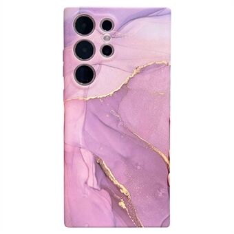 For Samsung Galaxy S23 Ultra Anti-drop IMD Marble Pattern Phone Cover Soft TPU Back Case