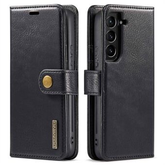 DG.MING For Samsung Galaxy S23 Detachable Split Leather Case Stand Wallet Full Protection Phone Cover