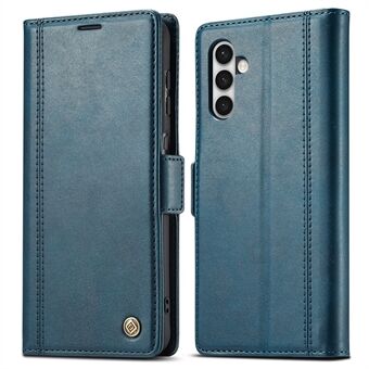 LC.IMEEKE for Samsung Galaxy S23 Full Protection PU Leather Phone Cover Dual Magnetic Clasp Wallet Stand Case