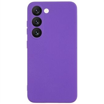 For Samsung Galaxy S23 Flexible TPU Camera Protection Phone Case Double-Sided Matte Anti-Fingerprint Cover