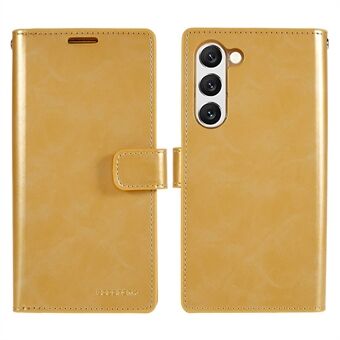 MERCURY GOOSPERY Mansoor Series for Samsung Galaxy S23 Multiple Card Slots Leather Phone Case Anti-scratch Wallet Cover
