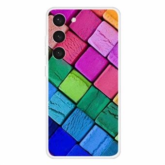 TPU Phone Case for Samsung Galaxy S23 , Pattern Printing Slim Fit Protective Phone Cover