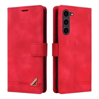 PU Leather Case for Samsung Galaxy S23 Wallet Case 007 Series Skin-Touch Anti-Scratch Phone Cover