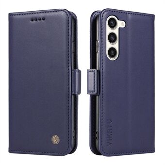 YIKATU YK-003 For Samsung Galaxy S23 Flip Folio Wallet Cover PU Leather Stand Magnetic Phone Case