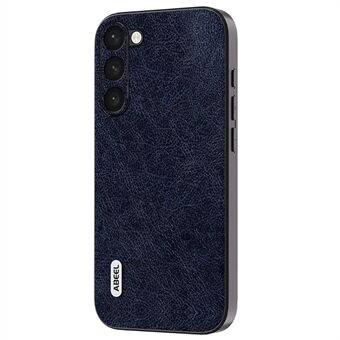 ABEEL For Samsung Galaxy S23 Retro Phone Case Litchi Texture PU Leather Coated TPU+PC Cover