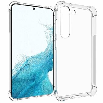 For Samsung Galaxy S23+ TPU Phone Case Drop Protection Mobile Phone Shell Shockprook Anti-scratch Textured HD Clear Cover