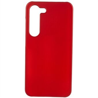 For Samsung Galaxy S23+ Hard Plastic Rubberized Glossy Phone Back Case Anti-fall Cellphone Cover