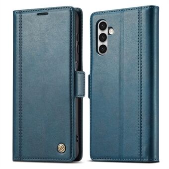 LC.IMEEKE for Samsung Galaxy S23+ PU Leather Dual Magnetic Clasp Phone Stand Case Wallet Shockproof Cover