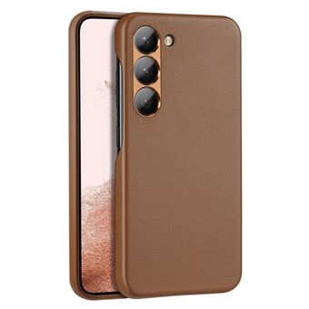 DUX DUCIS Anti-fall Phone Cover For Samsung Galaxy S23+, Grit-Series PU Leather + PC + Aluminium Alloy Cell Phone Case
