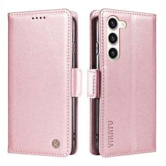 YIKATU YK-003 PU Leather Flip Cover for Samsung Galaxy S23+ Wallet Phone Case with Stand