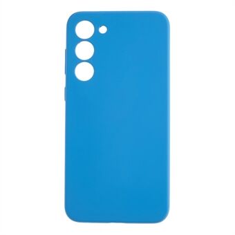 For Samsung Galaxy S23+ Scratch Proof Liquid Silicone Phone Case Back Protective Cover with Soft Lining