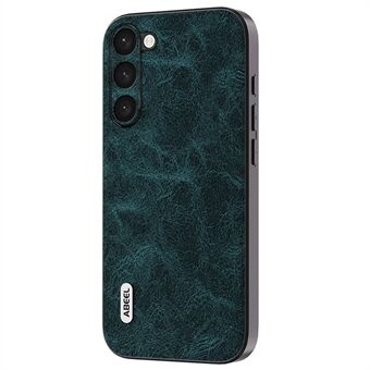 ABEEL Back Protector for Samsung Galaxy S23+ PU Leather+PC+TPU Litchi Texture Phone Case