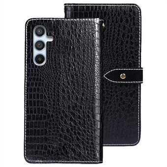 IDEWEI For Samsung Galaxy A54 5G PU Leather Phone Cover Wallet Stand Anti-scratch Crocodile Texture Magnetic Closure Phone Case