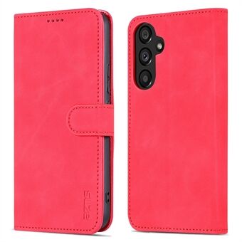 AZNS For Samsung Galaxy A54 5G Magnetic Clasp Phone Case PU Leather Wallet Cover Scratch-resistant Phone Shell with Stand