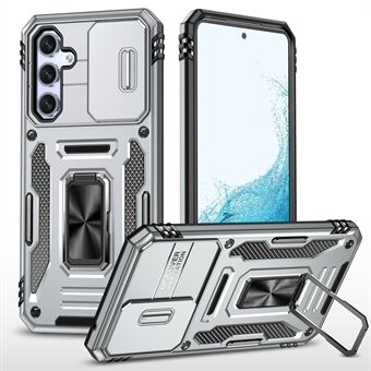 Armor Series Phone Case for Samsung Galaxy A54 5G , PC + TPU Shockproof Phone Cover Kickstand