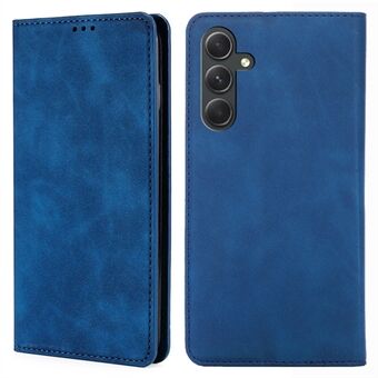 Flip Phone Case for Samsung Galaxy A54 5G Skin-touch PU Leather Stand Cover with Card Slots