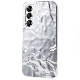 For Samsung Galaxy A54 5G Electroplating TPU Case Wrinkled Uneven Cell Phone Cover