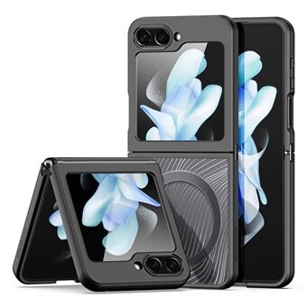 DUX DUCIS Aimo Series Magnetic Case for Samsung Galaxy Z Flip5 5G TPU+PC Matte Phone Cover (REACH Certification) - Black