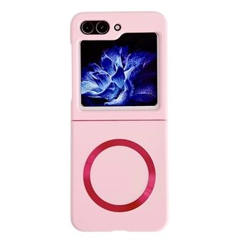 For Samsung Galaxy Z Flip5 5G Magnetic Case Compatible with MagSafe Skin-touch Hard PC Phone Cover