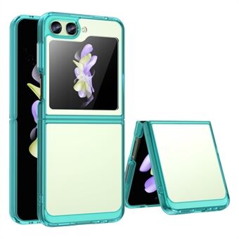 For Samsung Galaxy Z Flip5 5G Mobile Phone Back Cover Clear Protective Shockproof TPU+Acrylic Case