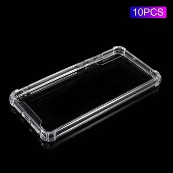 10Pcs/Pack Shock Absorption Clear TPU + PC Phone Casing for Huawei P20 Pro