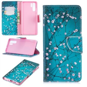 Pattern Printing Wallet Leather Stand Case for Huawei P30 Pro