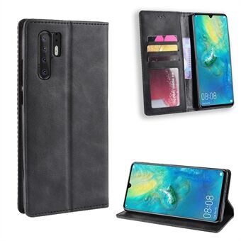 Vintage Style Leather Wallet Case for Huawei P30 Pro